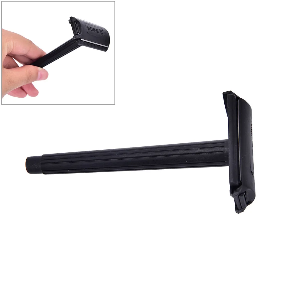 Черная Роскошная Регулируемая Безопасная бритва с двойными краями Классическая