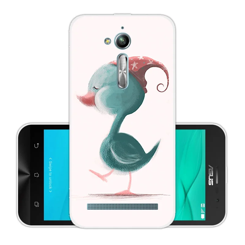 for ASUS ZB500KL Soft TPU Gel Star Back Cover Clear Silicone Zenfone Go 5.0 inch Phone Cases Funda Capa |
