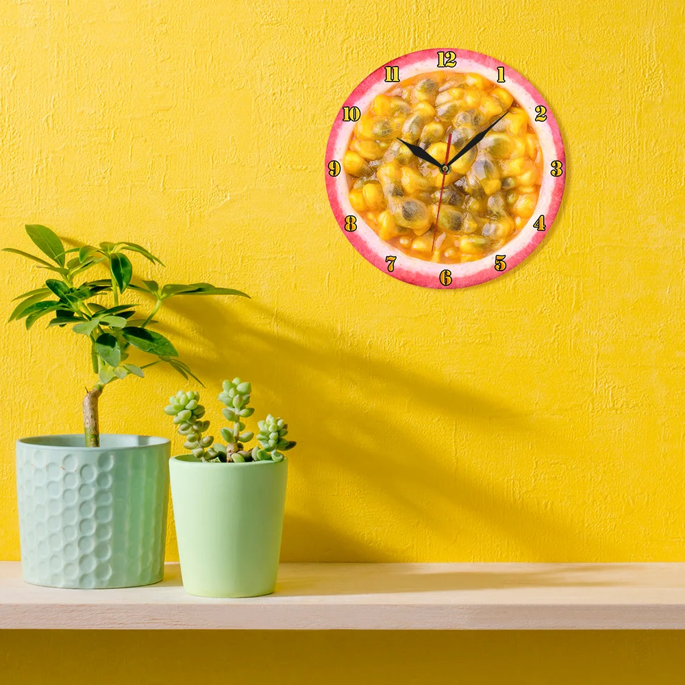 Funky страсть фруктовая мякоть декоративные петух фруктовый магазин настенный