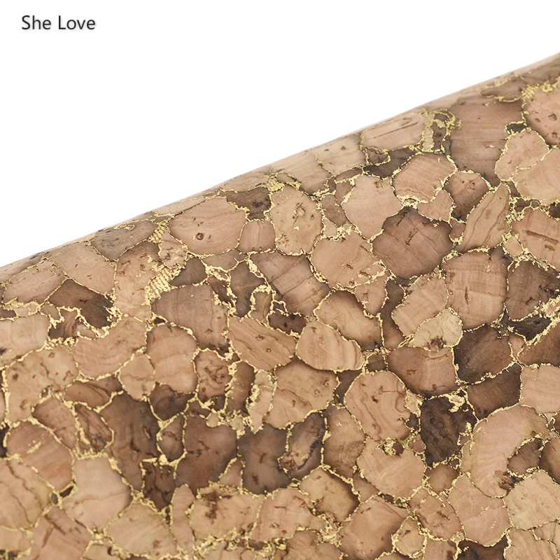 Она любовь к винтажу квадратной полосой шаблон мягкий пробковый материал кожа