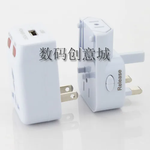 Универсальный адаптер переменного тока с предохранителем по всему миру зарядное