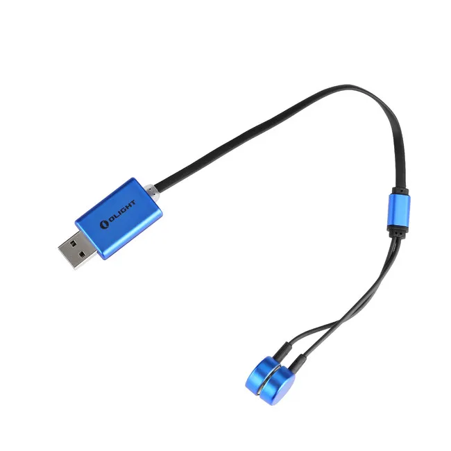 Olight UC магнитное зарядное устройство USB совместимо с литиевыми аккумуляторами с номинальным напряжением от 3,6 В до 3,7 в. Никель-металл-гидридного аккумулятора