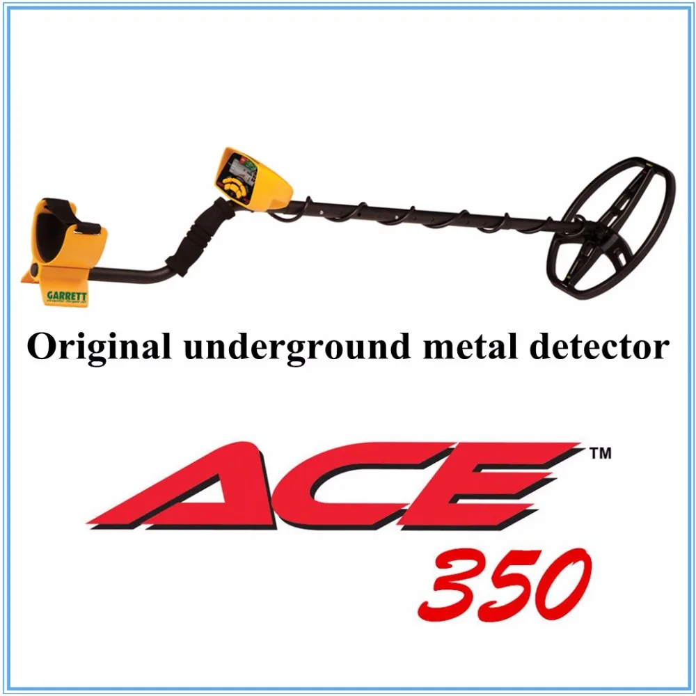 Оригинальный ace350 подземный детектор металла умный Золотое инструмент разведки