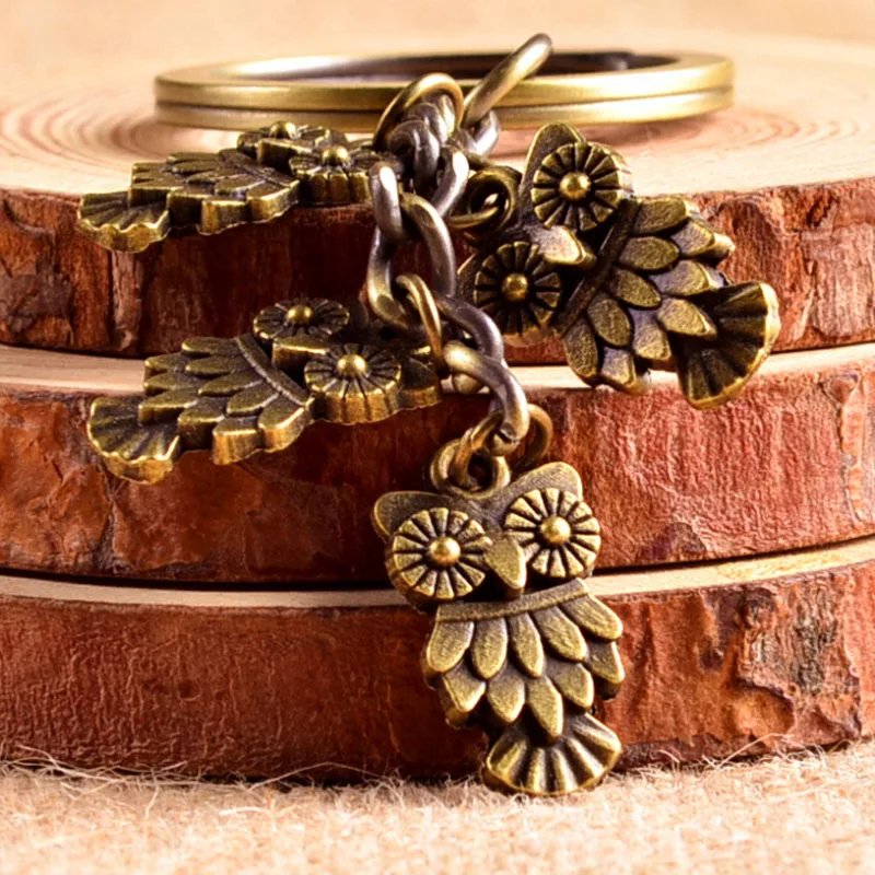 Брелок с милым кольцом для ключей камеры женщин Ретро брелок подвеской в виде