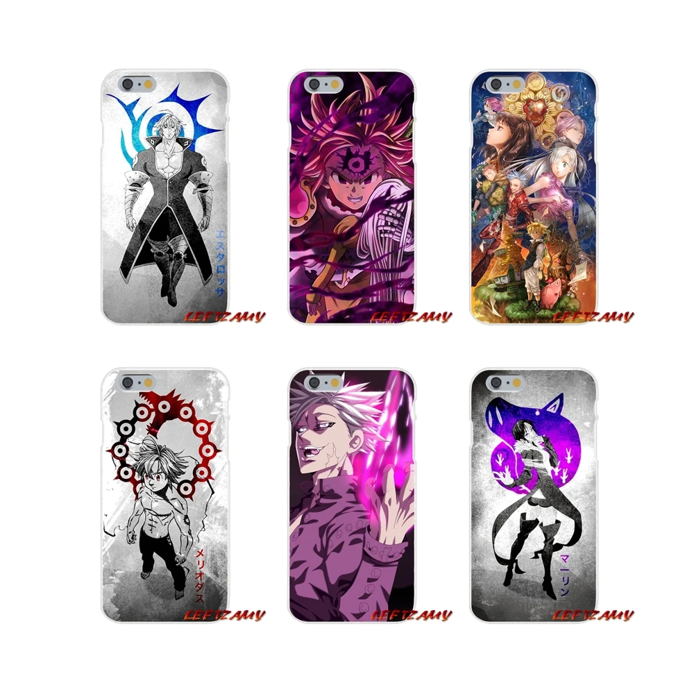 Прозрачный чехол из ТПУ для Huawei P Smart Plus Mate Honor 7A 7C 8C 8х9 P10 P20 Lite Pro Cool Cartoon The Seven Deadly