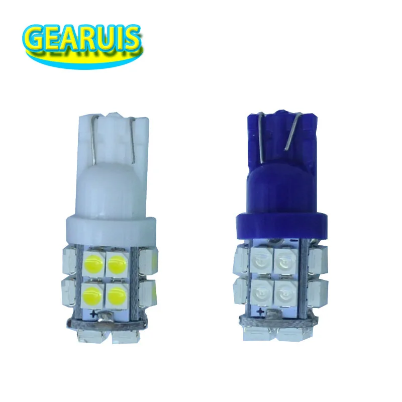 100 шт. T10 20 SMD 3528 LED W5W 20smd 1210 501 168 Автоматический дверной светильник Автомобильная