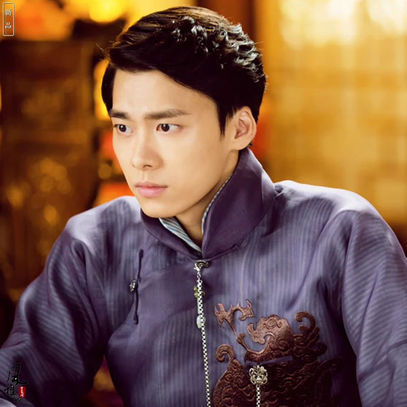 Li YiFeng республиканский период деликатная вышивка длинное платье мужской костюм