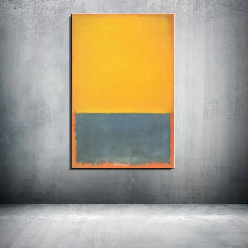 Картина маслом в абстрактном американском стиле без рамки|art design|oil painting canvasmark rothko