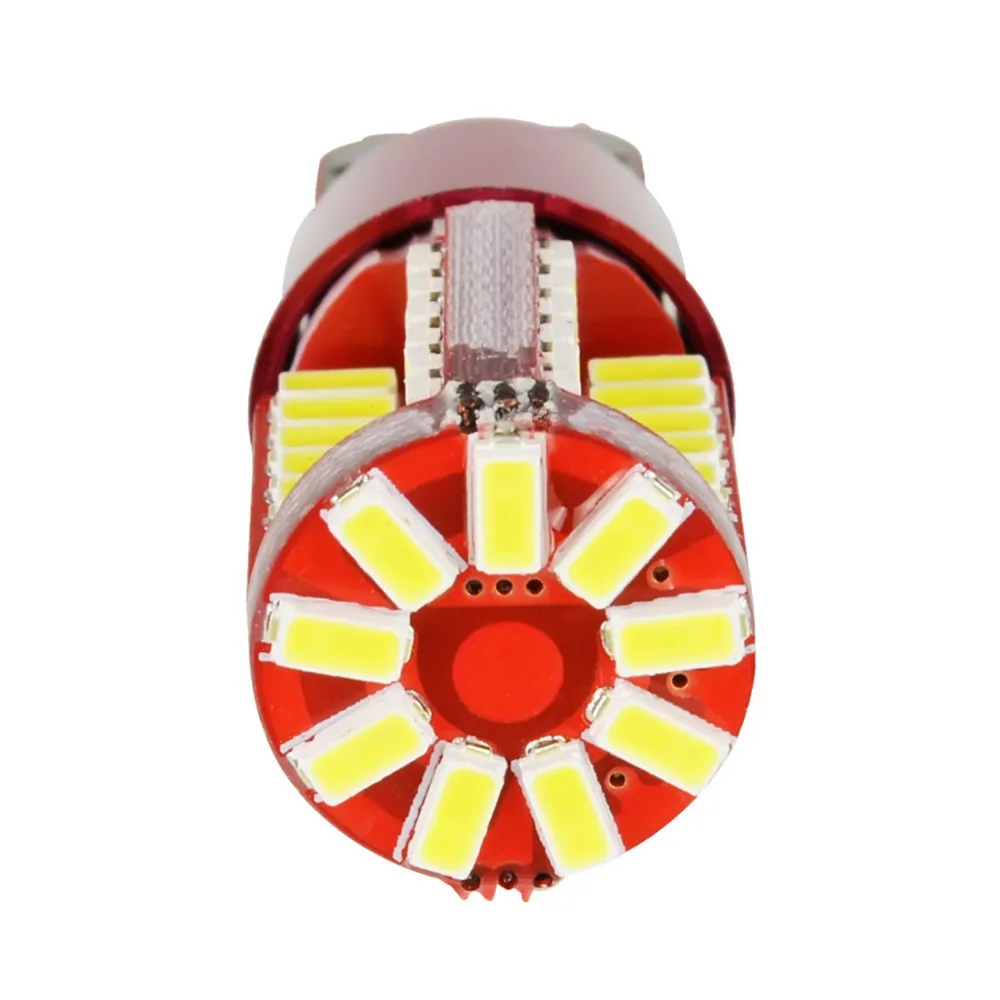10 шт. Canbus T10 57 SMD 3014 W5W 194 168 чипов светодиодные клиновидные лампочки для автомобиля