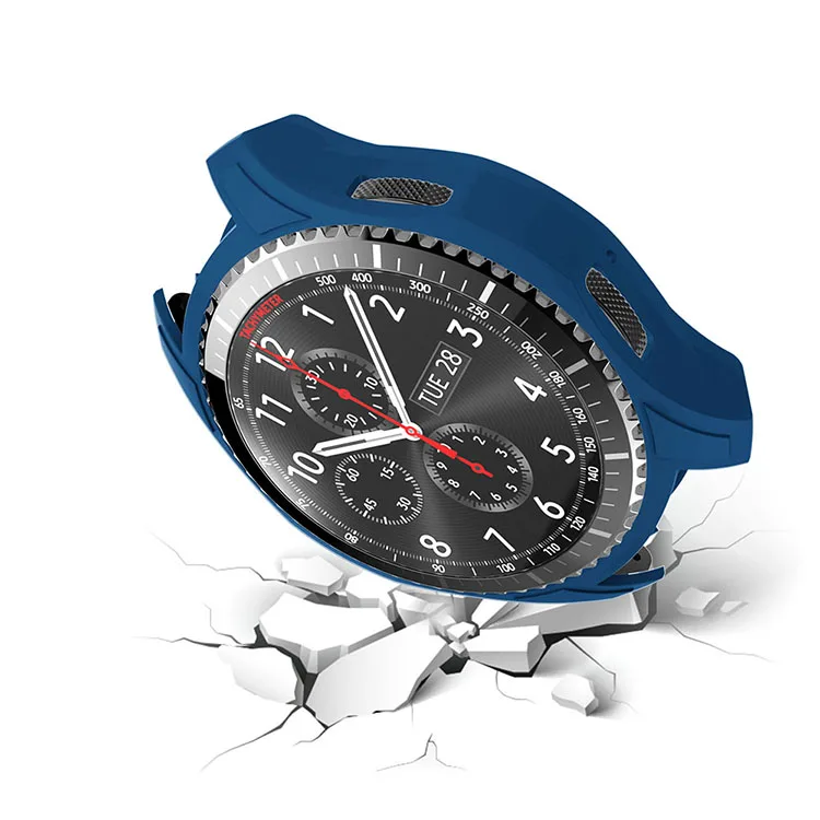 Хохлатый защитный чехол для samsung Galaxy Watch 46 мм/gear S3 Frontier чехол силиконовый защитный чехол противоударные аксессуары для часов