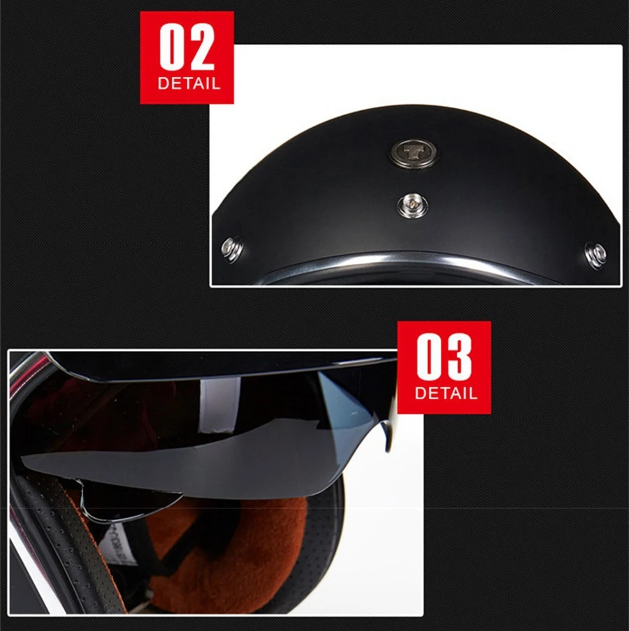 Free shipping 1pcs TORC T50 3/4 Open Face Moto Helmet Transparent Bubble Mirror DOT Approved Vintage Motorcycle Helmets