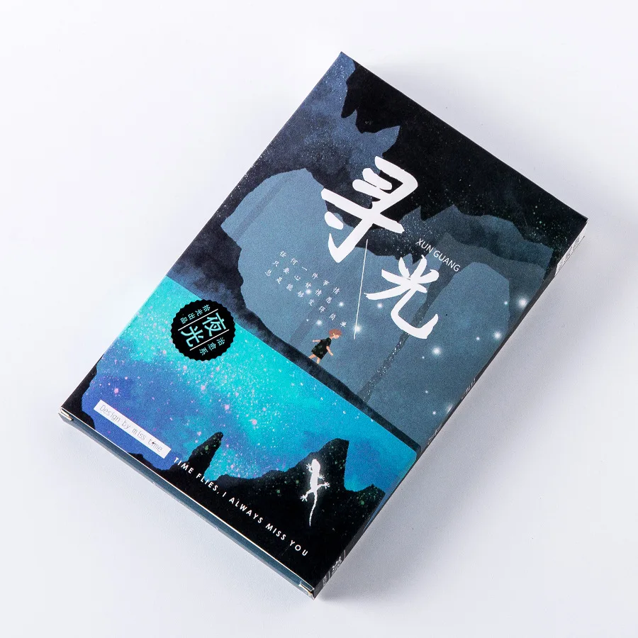 Открытка Find светильник 30 наборов креативных светящихся романтических красивых