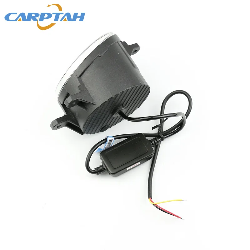 CARPTAH противотуманная фара светодиодный автомобильный светильник дневного DRL 2 в 1