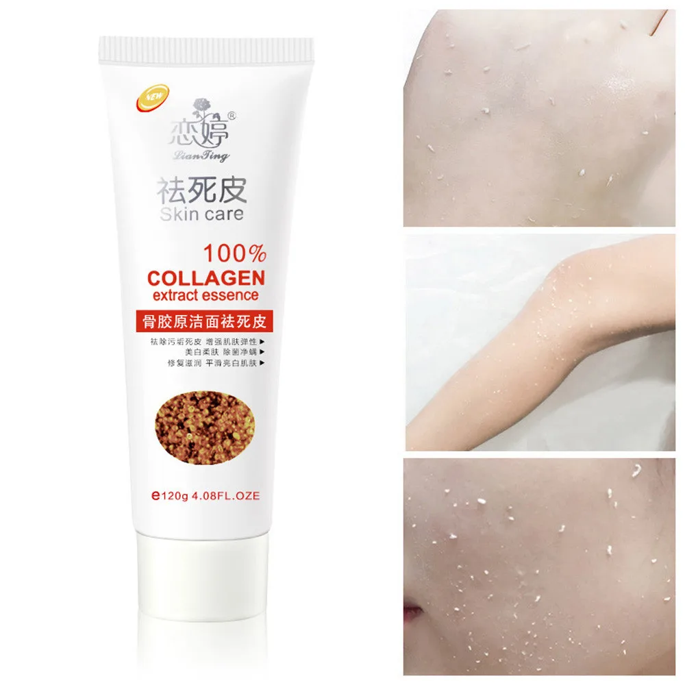 2018 новый стиль отшелушивающий крем для кожи коллаген грязевая ванна тела