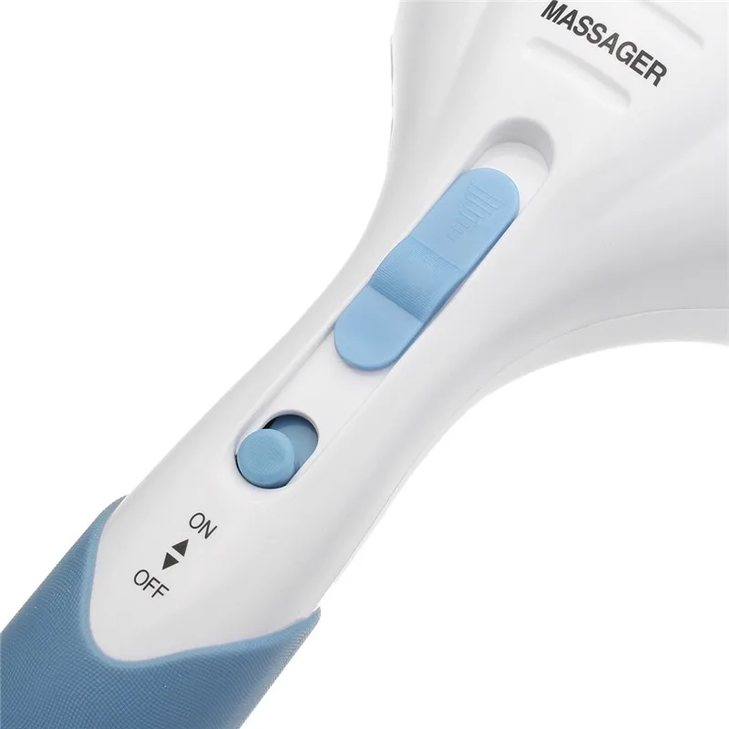 Электрический ручной массажер молоток вибрирующий двойной головкой шеи спины