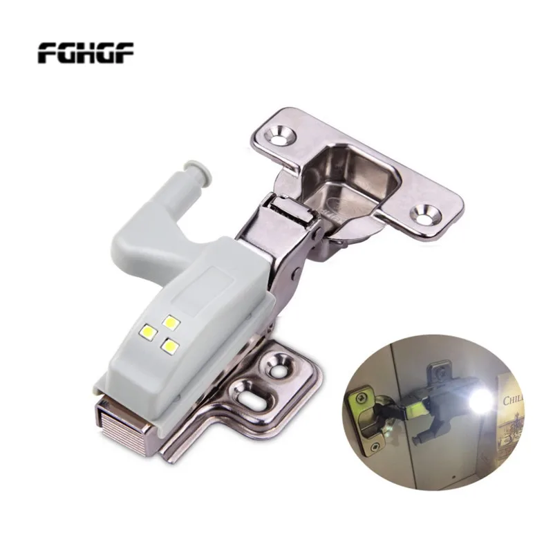 Универсальный внутренний шарнир светодиодная Сенсорная лампа 0 3 Вт шкафчик