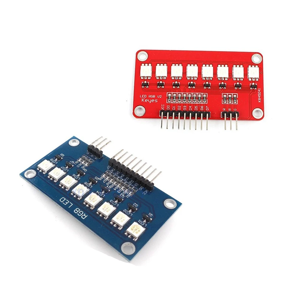 5050 RGB полный Цвет светодиодный поток воды света модуль SCM панель округлая с