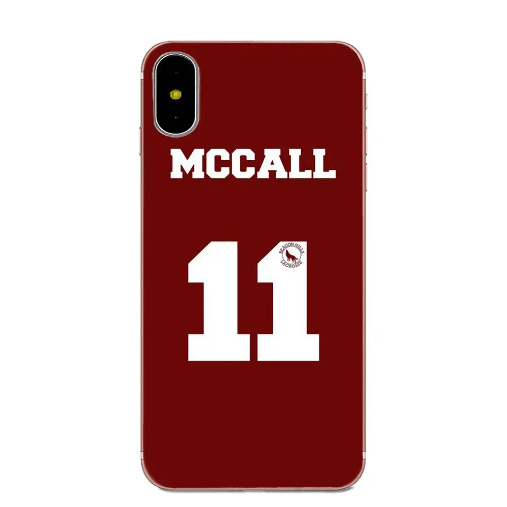 Teen Wolf 24 14 11 номер для Apple iPhone 4 4S 5 5C 5S SE 6 6S 7 8 Plus X XS чехол MAX XR|Чехлы-накладки| |