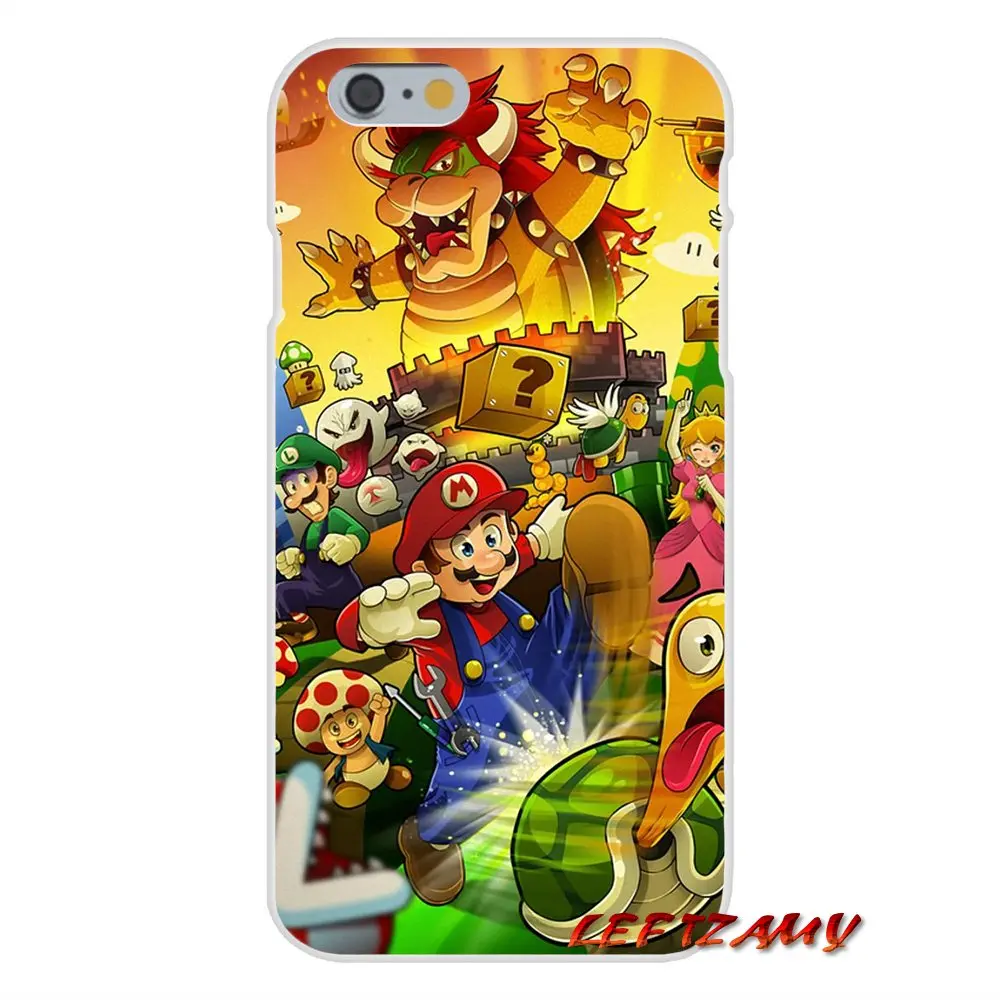 Милые грибы Super Mario Bros для Samsung Galaxy A3 A5 A7 J1 J2 J3 J5 J7 2015 2016 2017 аксессуары чехлы