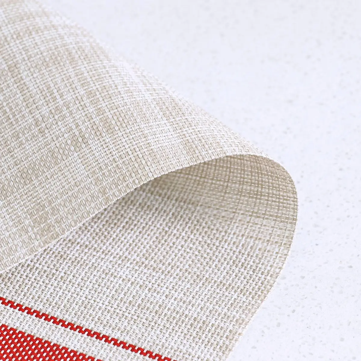 Коврики на стол для обеденного стола коврик моющиеся Crossweave коврик-подставка для еды Подставка под горячее подставка индивидуальные ПВХ тканый тканевая салфетка