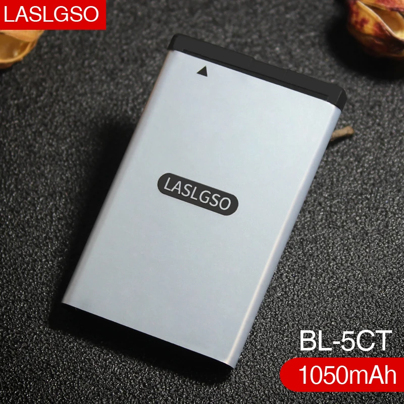 100% хорошее качество BL5CT 5CT BL аккумулятор для Nokia 6303i 6303C 6750 C5|Аккумуляторы мобильных