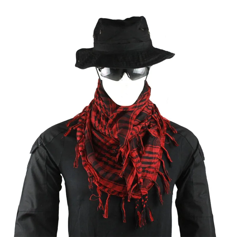 Охотничий армейский Военный Keffiyeh Shemagh Тактический Многофункциональный арабский шарф шаль шейный платок головной убор для пешего туризма страйкбол
