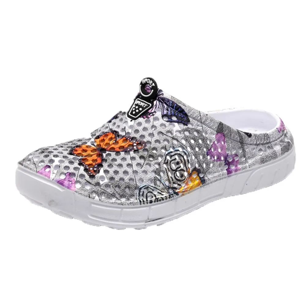 SAGACE/летние женские пляжные сандалии с бабочками повседневные дышащие тапочки на