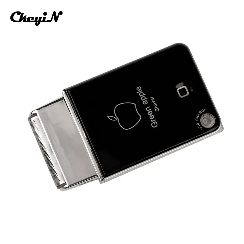Портативный бритвенный станок с usb зарядкой, возвратно-поступательное одно лезвие, мужская электробритва afeitadora Electronica