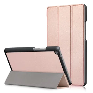 Version1 Rose Gold Чехол для huawei MediaPad T3 8,0 KOB-L09 KOB-W09 для 8 дюймов планшет ПК Стенд Тонкий чехол для Honor Play Pad 2 8,0 и 4 подарки - Цвет: Version1 Rose Gold