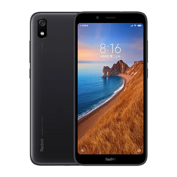 Black Xiaomi Redmi 7A с глобальной версией, 32 ГБ, 2 Гб, Восьмиядерный мобильный телефон Snapdargon 439, 5,45 дюйма, камера 13 МП, аккумулятор 4000 мАч - Цвет: Black