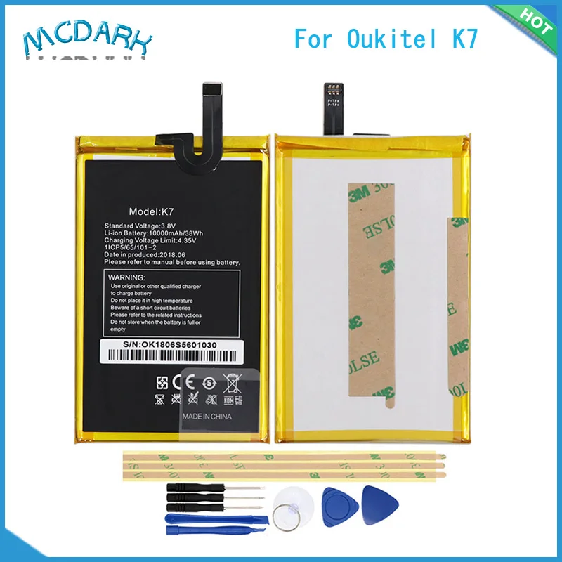 Mcdark 10000 мАч аккумуляторы высокой производительности для Oukitel K7 Батарея запасные