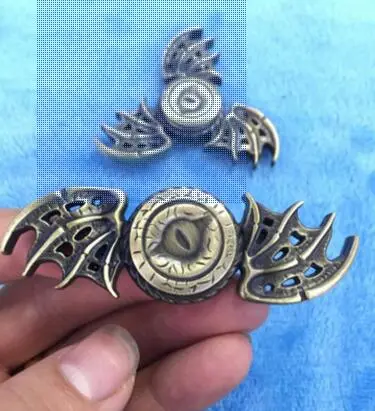 C-1 Новая игра престолов Спиннеры "Dragon Eye", металлическая ручная вертушка пальцевой Спиннер, игрушка для снятия стресса в три-Спиннер игрушки для страдающих аутизмом и СДВГ - Цвет: C-1