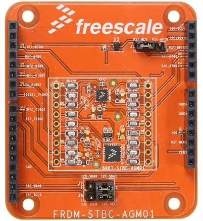 Набор инструментов с сенсором для Freescale Freedom плата разработки FXOS8700C и FXAS21002C |