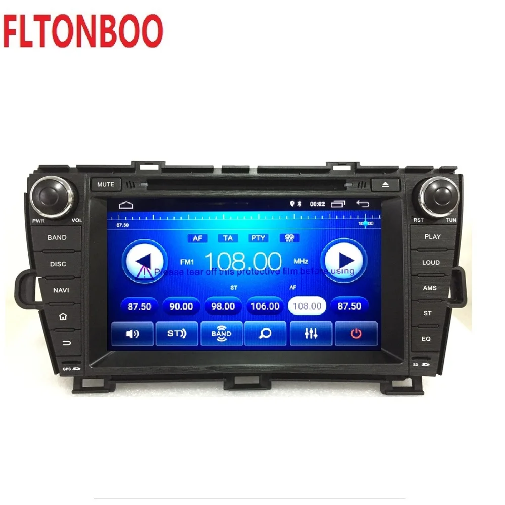8 &quotAndroid 8.1для Toyota prius левый 2din автомобильный dvd gps навигация wifi радио bluetooth рулевое