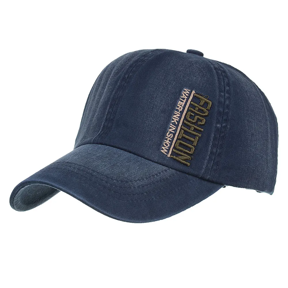 Joymay Новое поступление весенний сезон Досуг Стиль Мода Вышивка Хлопок Snapback унисекс Спорт на открытом воздухе бейсбольная кепка B508 - Цвет: Navy