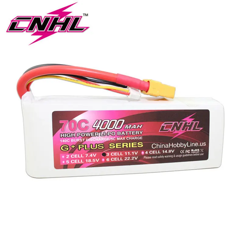 CNHL 4000mAh 11 1 V 3S 70C Lipo аккумулятор для самолета вертолета Jet Edf Speedrun с разъемом XT90|3s lipo