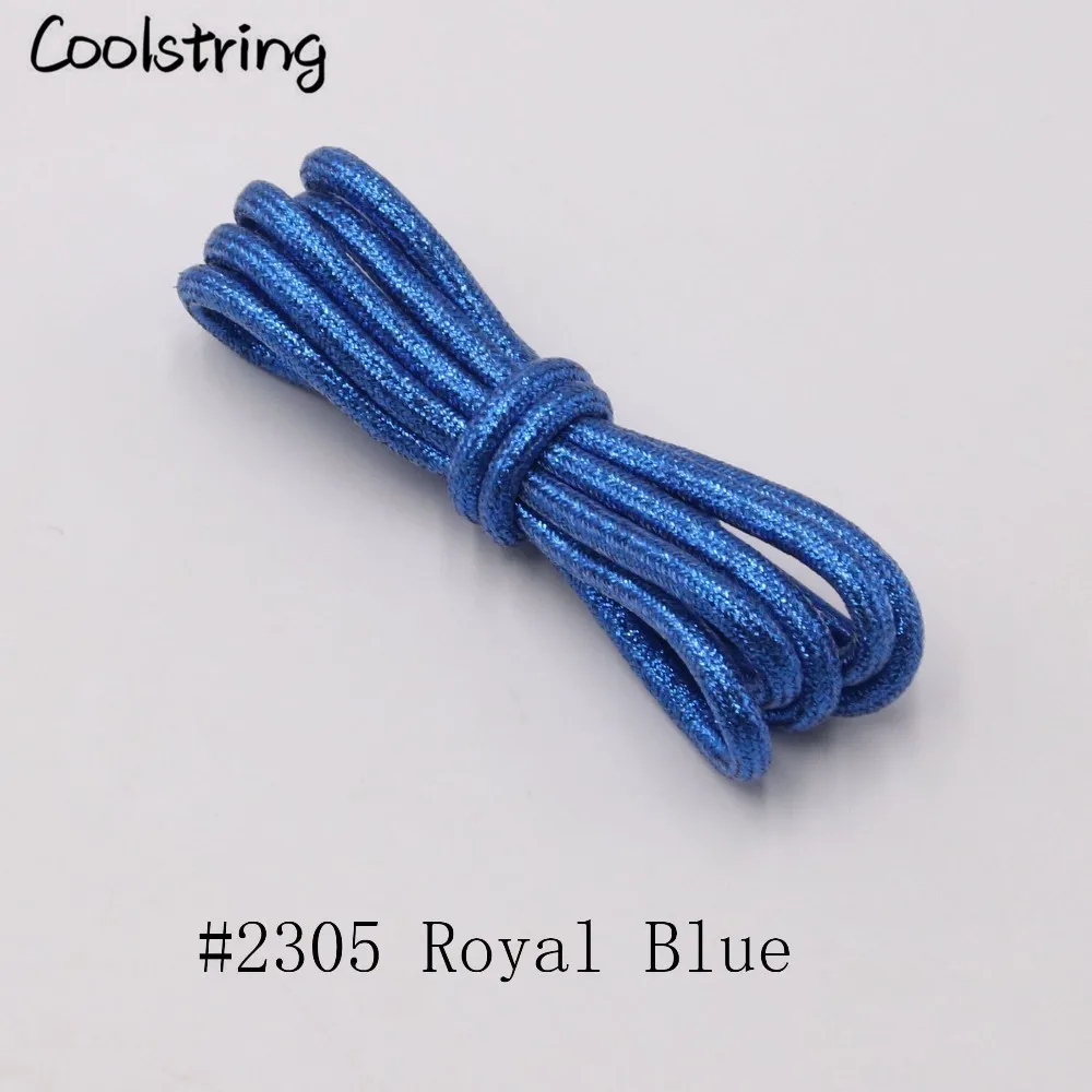 Coolstring однотонные закругленные металлические шнурки блестящие шнурки мигающие Блестящие модные латчеты перламутровые для спорта холст