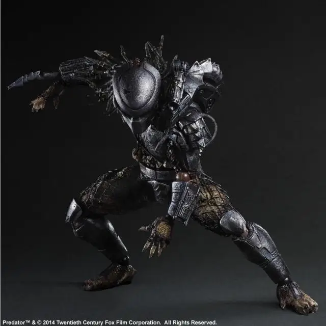 Новый Классический научно фантастический фильм Хищник игра в искусство Kai Predator VS Alien 28 см фигурка игрушки 2
