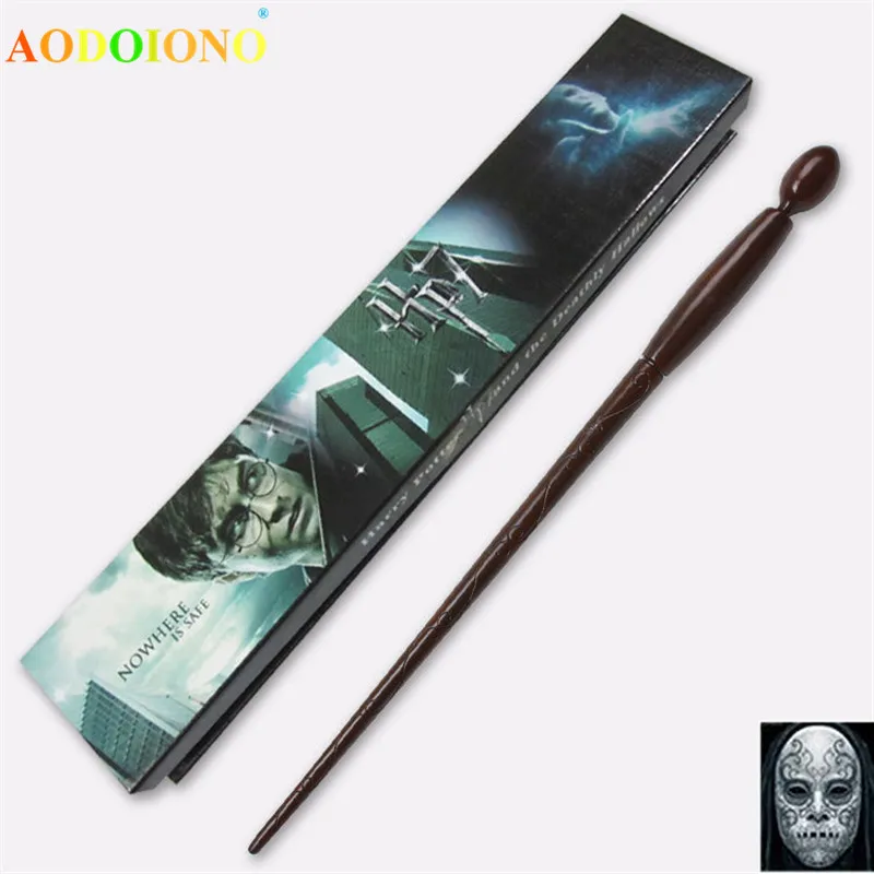 Death Eater 19 видов волшебной палочки Гарри с коробкой Волдеморт Рон Гермиона Дамблдор Луна Джинни Снейп волшебная палочка Хогвартс билет на поезд - Цвет: Death Eater