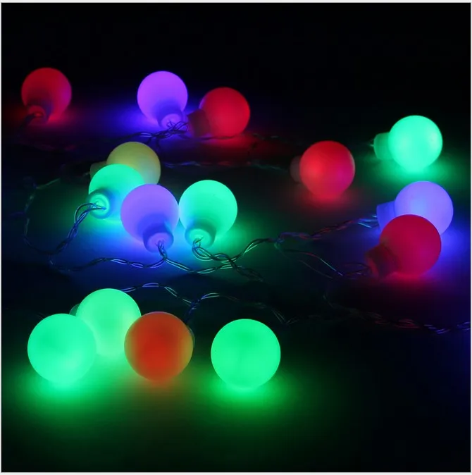 110В/220В 10m100led шар гирлянда сказочные огни патио украшение праздника лампа