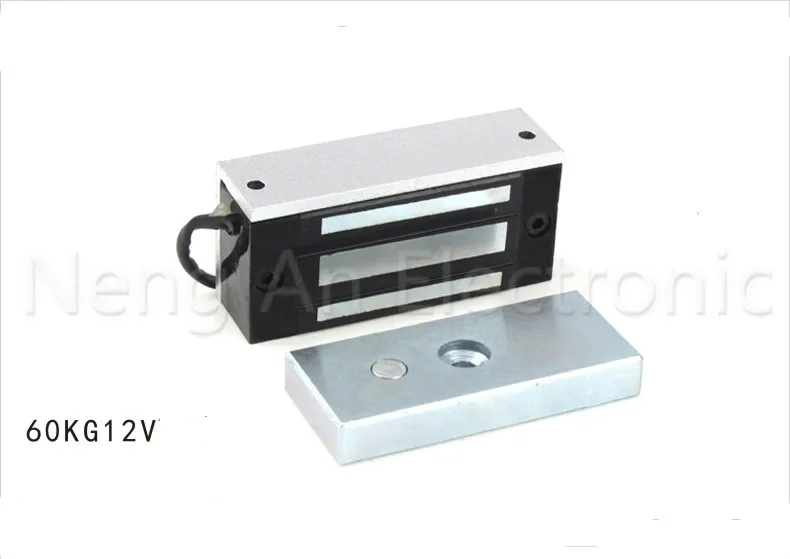 Прочный Электрический DC 12V/24V 60 кг 132lbs магнитный замок шкафа дверной для дома
