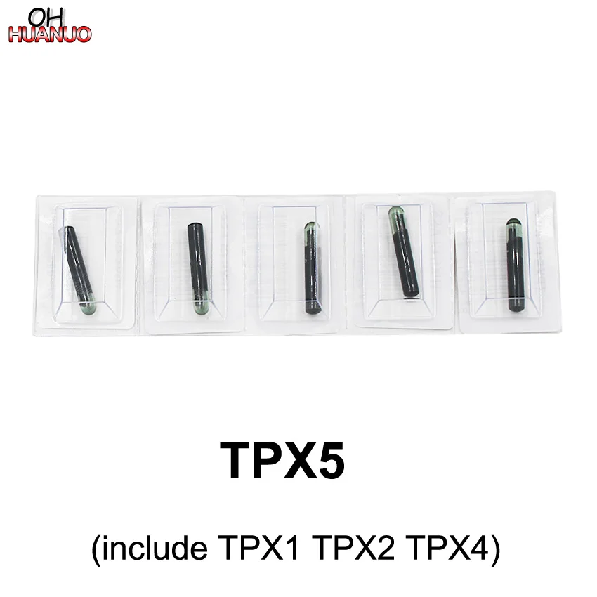 5 шт. Автомобильный ключ стеклянный чип JMA TPX5 CLONER Чип клон транспондера (включая TPX1