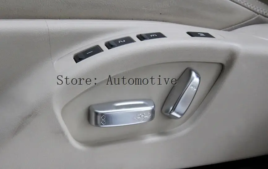 Матовая хромированная накладка кнопки регулировки сиденья ABS для VOLVO XC60 V60 V40 S60 S80