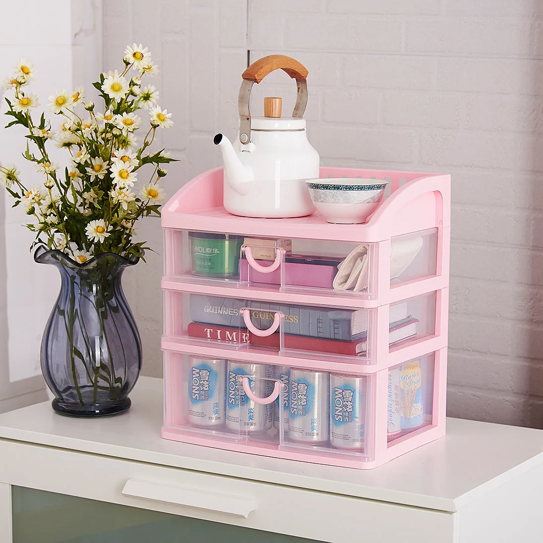 Ящик для хранения офисных принадлежностей пластиковый ящик хранения|plastic storage