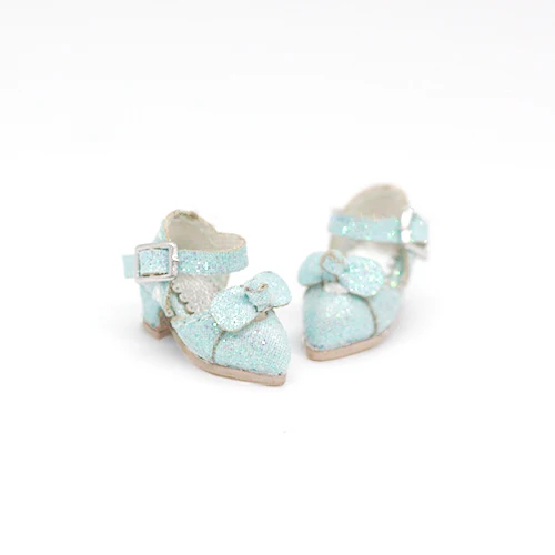 Туфли OB11 с милым бантом на высоком каблуке доступны для cu пакет Middie Blyth 1/12