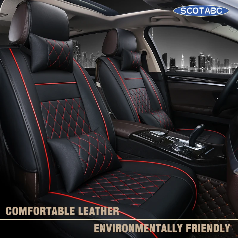 SCOTABC чехлы для сидений мотоциклов авто nissan qashqai almera n16 nv200 juke x trail Pathfinder Autostoel Beschermer