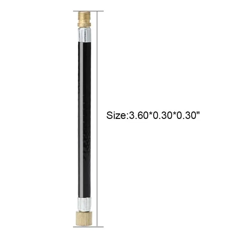 

1pc MTB Bike Air Pump Extension Pipe Tube Connector Tire Gas Valve Adapter Bicyle Air Pump Extension Pipe Tube Air Tap