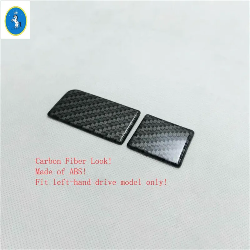 Model A Yimaautotrims авто аксессуар бардачок Ручка для хранения копилота застежка чаша для рук Накладка подходит для Skoda Kodiaq- ABS - Название цвета: Model A