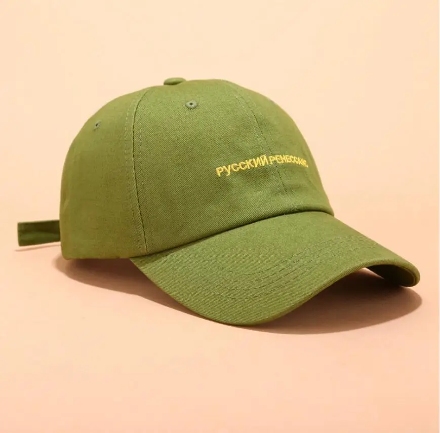 

2019 Avocado Green Baseball cap for Women Man summer snapback cap dad hat hip hop cap chapeau