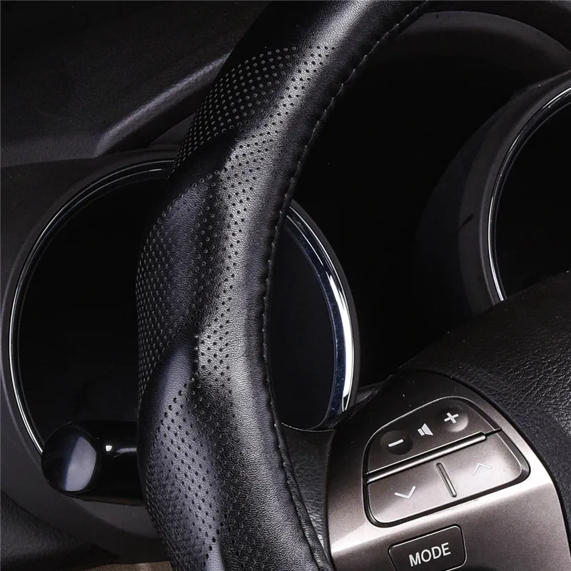 1 шт. брендовый автомобильный чехол рулевого колеса автомобиля 38 см очень мягкая